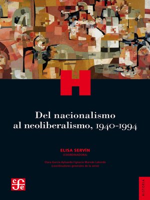 cover image of Del nacionalismo al neoliberalismo, 1940-1994